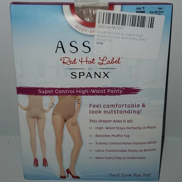 Assets By Spanx Other - Spanx Body Shaper Super Control High Waist Panty Size 7 NWT